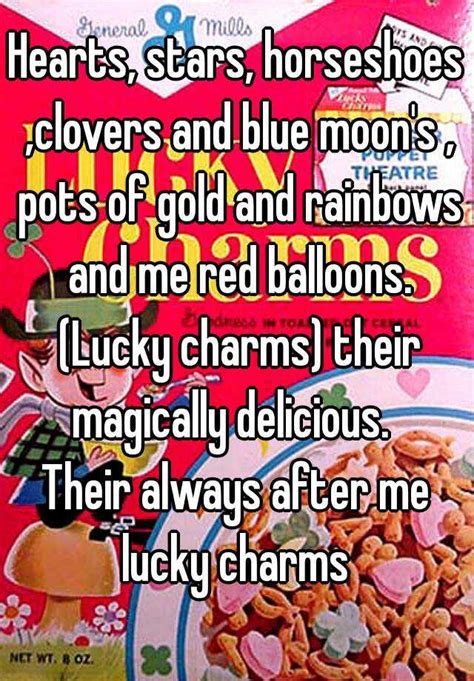heart stars and horseshoes clovers and balloons lyrics